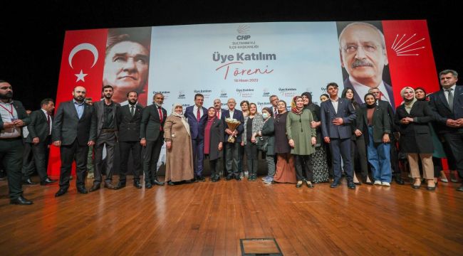 Genel Başkanı Kemal Kılıçdaroğlu, İstanbul'da Sultanbeyli Üye Katılım Töreninde Konuştu