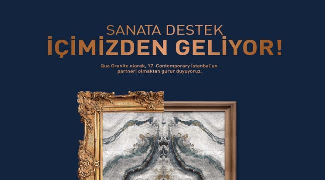 QUA Granite, Contemporary Istanbul'un partneri oldu