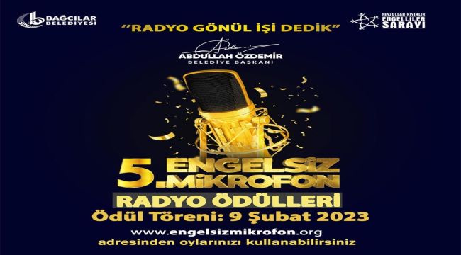"5. ENGELSİZ MİKROFON" OYLAMAYA SENDE KATIL