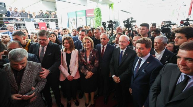 CHP Genel Başkanı Kemal Kılıçdaroğlu, Leyla Atakan Gençlik Kütüphanesi Açılış Törenine Katıldı