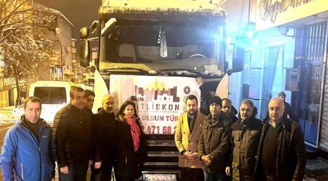 Bitliskon Konfederasyonu Deprem bölgesine 'yardım' seferberliği