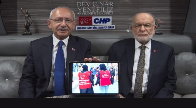 CHP Lideri, Cumhurbaşkanı Adayı Kılıçdaroğlu ve SP Lideri Karamollaoğlu'ndan, "Birleşe Birleşe" Mesajı…