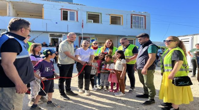 Hatay'da 17. Çadır Okul "Özel Gereksinimli Öğrenciler" İçin Açıldı