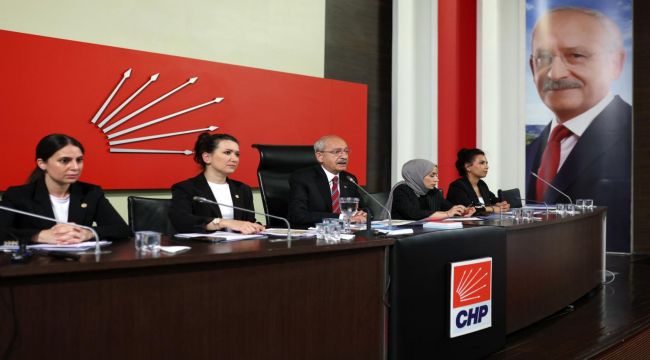 CHP Genel Başkanı Kemal Kılıçdaroğlu, Parti Meclisi Toplantısına Başkanlık Etti