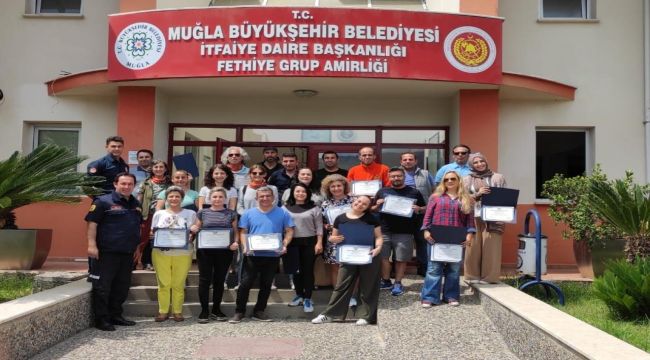 Muğla'da Gönüllü İtfaiyeci Sayısı Her Geçen Gün Artıyor