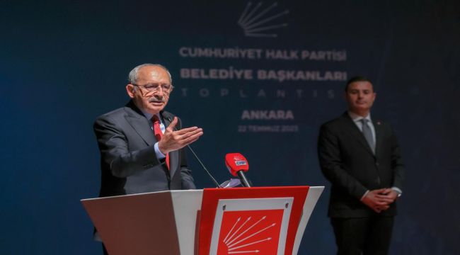 CHP Genel Başkanı Kemal Kılıçdaroğlu, Belediye Başkanları Toplantısı'na Başkanlık Etti