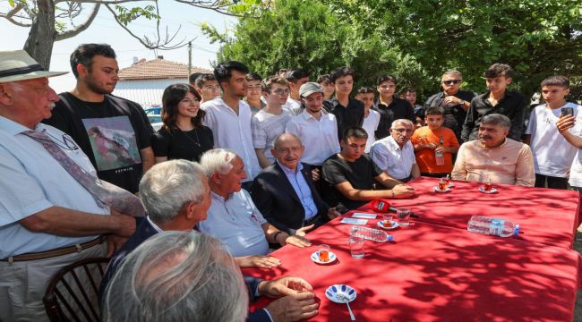 CHP Genel Başkanı Kemal Kılıçdaroğlu, Çokören Köyünü Ziyaret Etti