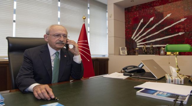 CHP Genel Başkanı Kemal Kılıçdaroğlu'ndan, İYİ Parti Genel Başkanı Meral Akşener'e "Geçmiş Olsun" Telefonu
