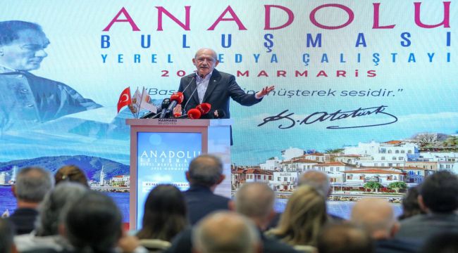 CHP Genel Başkanı Kemal Kılıçdaroğlu Anadolu Buluşması - Yerel Medya Çalıştayı'na Katıldı