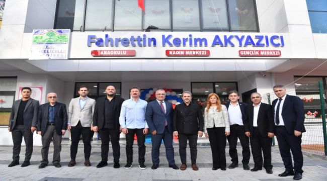 Bahçelievler Belediyesi Fahrettin Kerim Akyazıcı Anaokulu, Kadın Gelişim Merkezi, Gençlik Merkezi Açıldı…