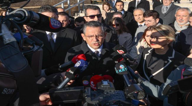 CHP Genel Başkanı Özgür Özel: "Cumhuriyet Halk Partisi Doğru Bildiğini Yapacak"