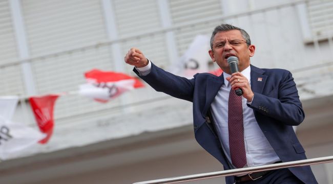Cumhuriyet Halk Partisi Genel Başkanı Özgür Özel Bergama'da: "Yazıklar Olsun Recep Tayyip Erdoğan"
