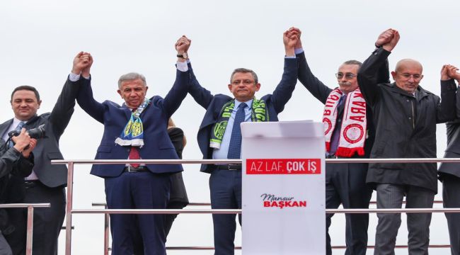 Cumhuriyet Halk Partisi Lideri Özgür Özel, Etimesgut'ta Konuştu: "Erdal Başkan, Mansur Başkan ile Omuz Omuza"