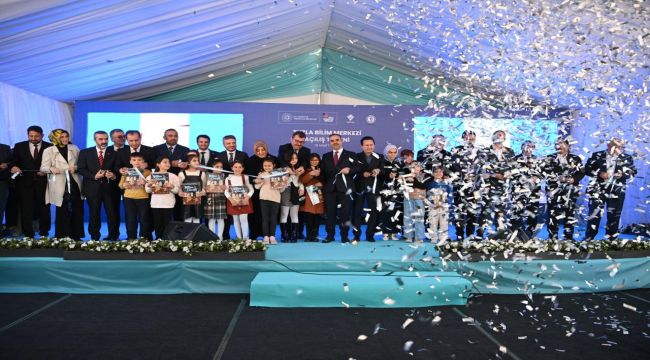 Tuzla Bilim Merkezi, Bakan Kacır'ın katılımıyla açıldı
