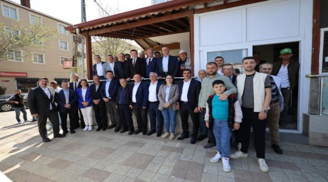Silivri Belediye Başkanı Balcıoğlu, Çanta'da Vatandaşlarla Bayramlaştı